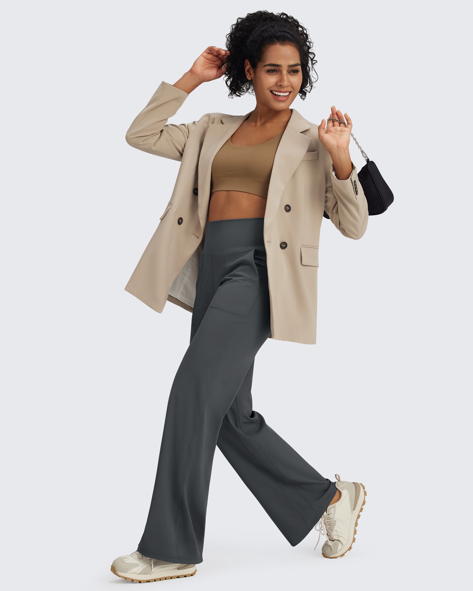 BareFeel Seamless High-Waist Dressy Pants Tall - G4Free