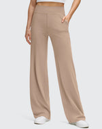 BareFeel High Stretch Wide Leg Yoga Pants