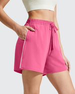 Chillwhisp Built-in Shorts Split Running Shorts 3''