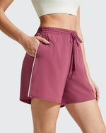 Chillwhisp Built-in Shorts Split Running Shorts 3''
