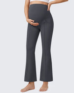 G4Free EverGoing Maternity Flare Leggings with Pockets – Over the Belly 25''