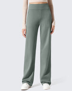 EverGoing Fleece Lined High-Waisted Dressy Pants - G4Free