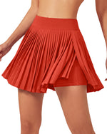 G4Free Chillwhisp 14" Pleated Tennis Skirt with Inner Shorts Pocket