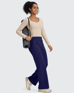 BareFeel Seamless High-Waist Dressy Wide Leg Pants