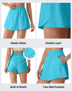 G4Free Chillwhisp 2" Tennis Skort with Pockets