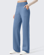 EverGoing Fleece Lined High-Waisted Dressy Pants - G4Free