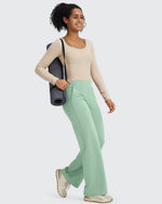 BareFeel Seamless High-Waist Dressy Wide Leg Pants