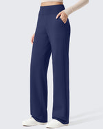 EverGoing Fleece Lined High-Waisted Dressy Pants - G4Free