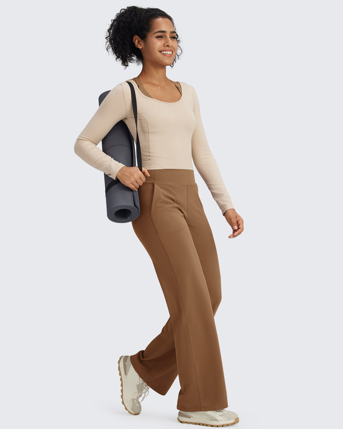 BareFeel Seamless High-Waist Dressy Pants Tall - G4Free