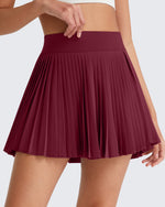 G4Free Chillwhisp 14" Pleated Tennis Skirt with Inner Shorts Pocket