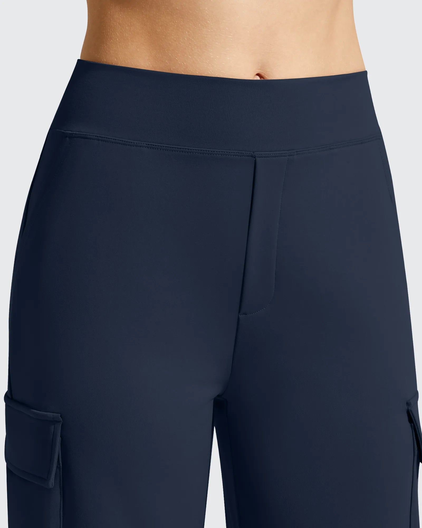 EverGoing High-Waist 4 Pockets Wide Leg Cargo Pants