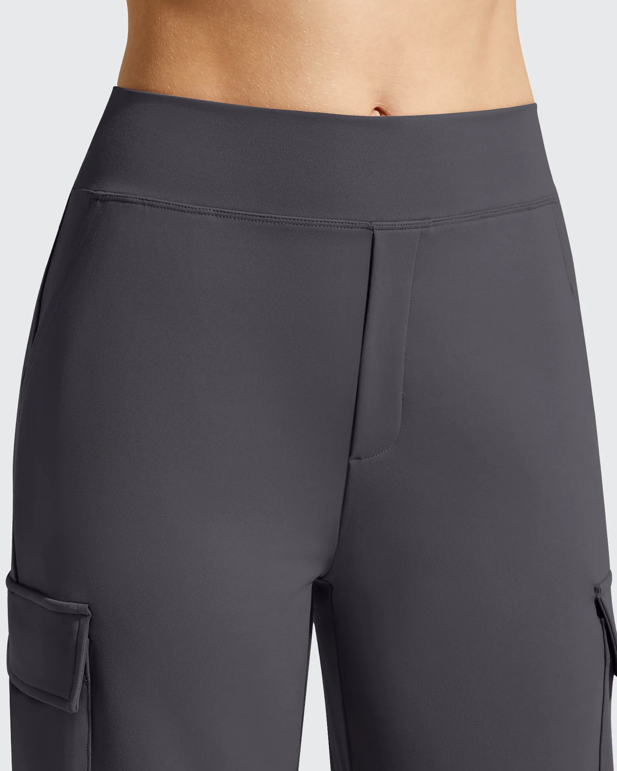 EverGoing High-Waist 4 Pockets Wide Leg Cargo Pants