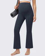 G4Free EverGoing Maternity Flare Leggings with Pockets – Over the Belly 25''