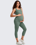 BareFeel Pregnancy Capri Leggings 21'' - G4Free