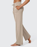 EverGoing Business Casual High-Waist Wide Leg Pants Regular - G4Free