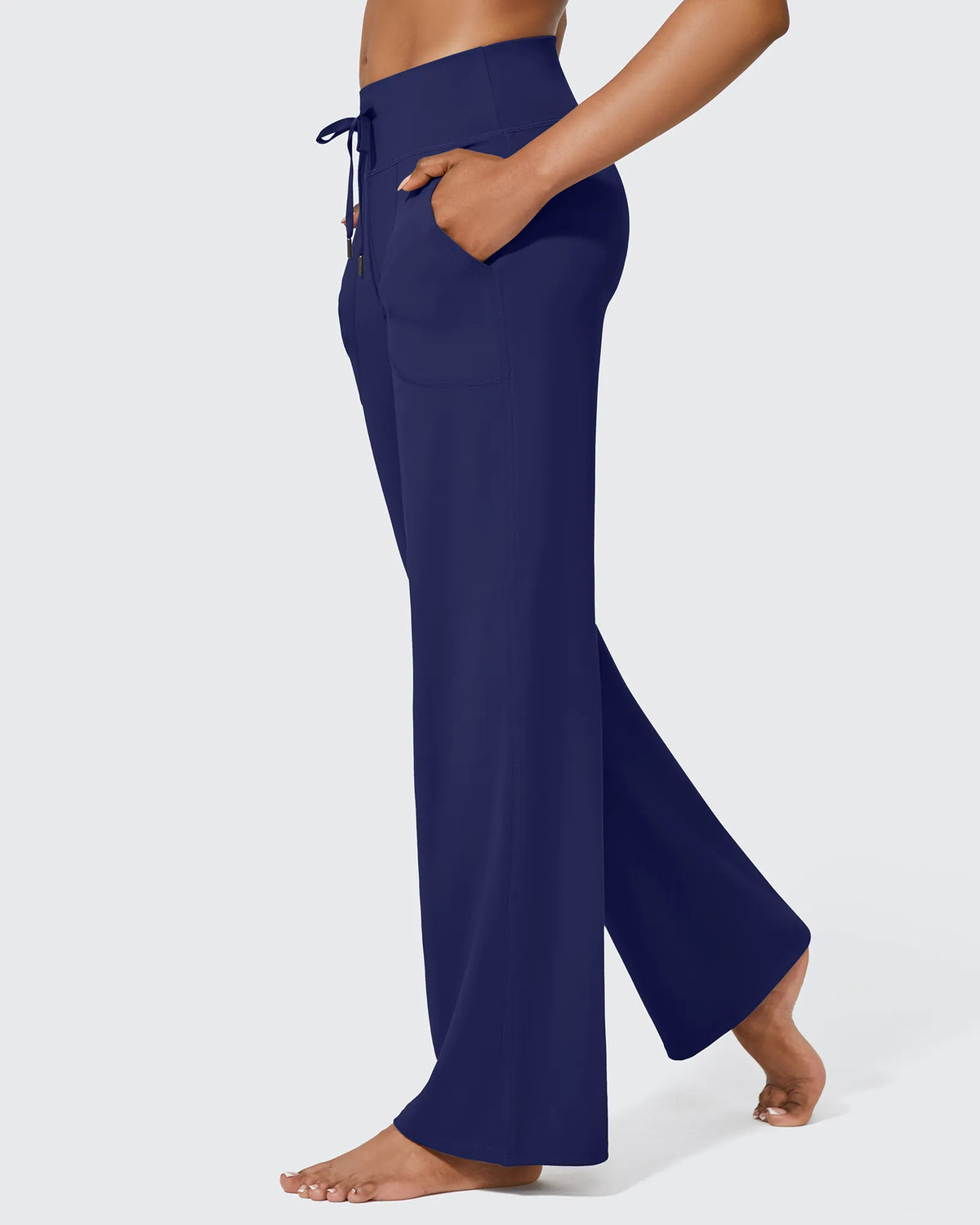 EverGoing Business Casual High-Waist Wide Leg Pants Regular - G4Free