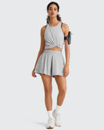 Quick Dry Y Back Athletic Sleeveless Tanks - G4Free
