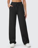 EverGoing Loose Fleece Lined Drawstring Casual Pants - G4Free