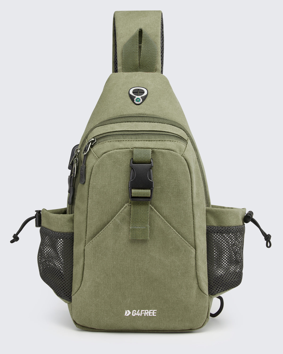 G4Free Bolso bandolera de lona antirrobo con puerto USB
