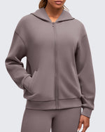 Smoofit Modal Soft Full Zip Hoodies Jackets