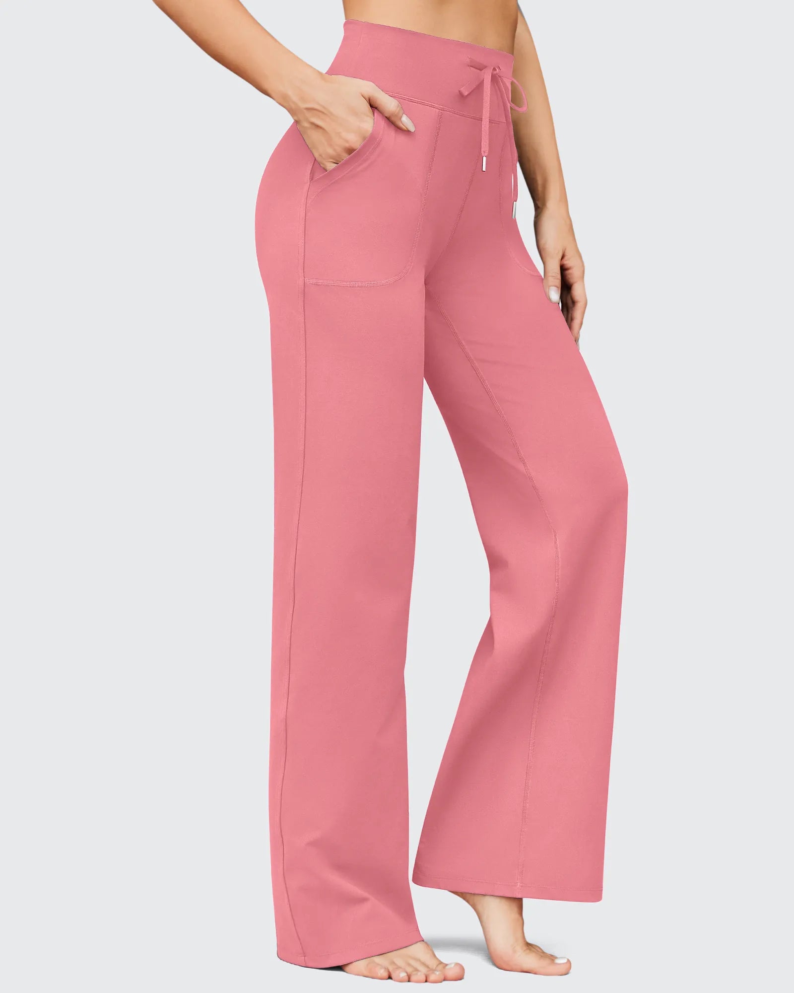 EverGoing Business Casual High-Waist Wide Leg Pants Tall - G4Free