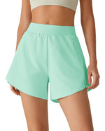 G4Free Chillwhisp 2.5" Dolphin Hem Running Shorts with Pockets