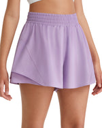G4Free Chillwhisp 2.5'' High Waist Running Shorts with Liner Pocket
