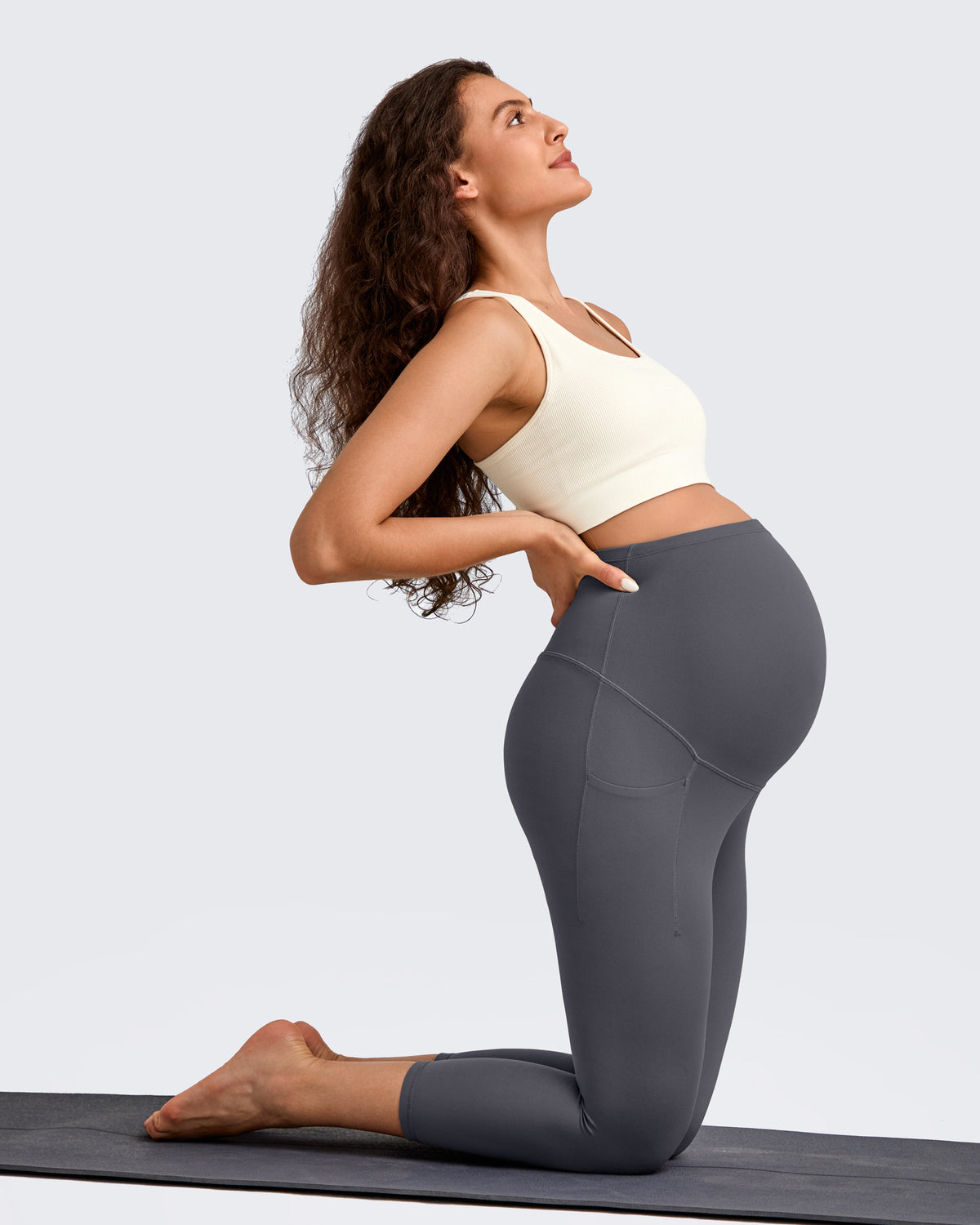 BareFeel Pregnancy Capri Leggings 21'' - G4Free