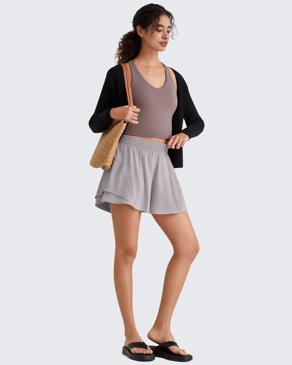 G4Free Chillwhisp 2.5'' High Waist Running Shorts with Liner Pocket