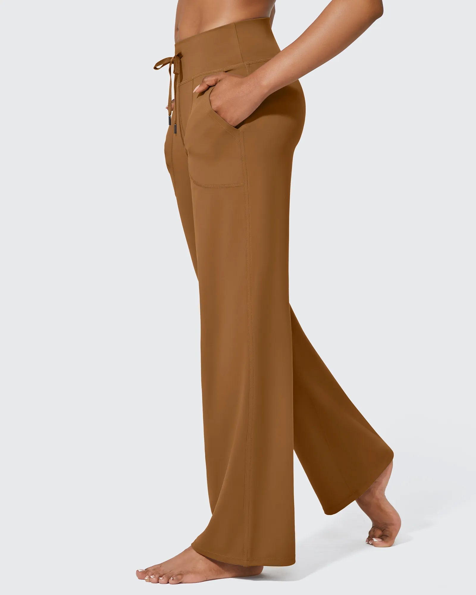 EverGoing Business Casual High-Waist Wide Leg Pants Regular - G4Free
