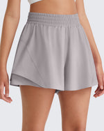 G4Free Chillwhisp 2.5'' High Waist Running Shorts with Liner Pocket