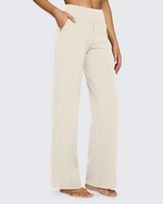 EverGoing Loose High-Waist Business Casual Pants 33'' - G4Free