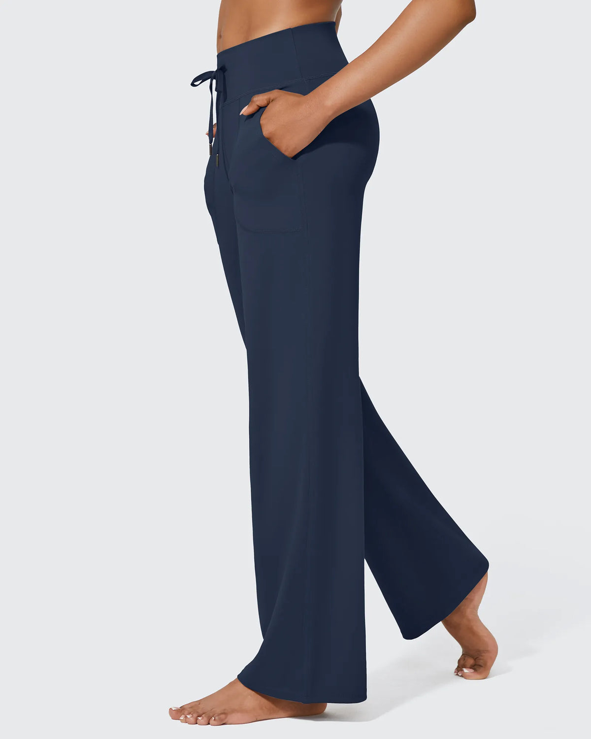 EverGoing Business Casual High-Waist Wide Leg Pants Regular - G4Free