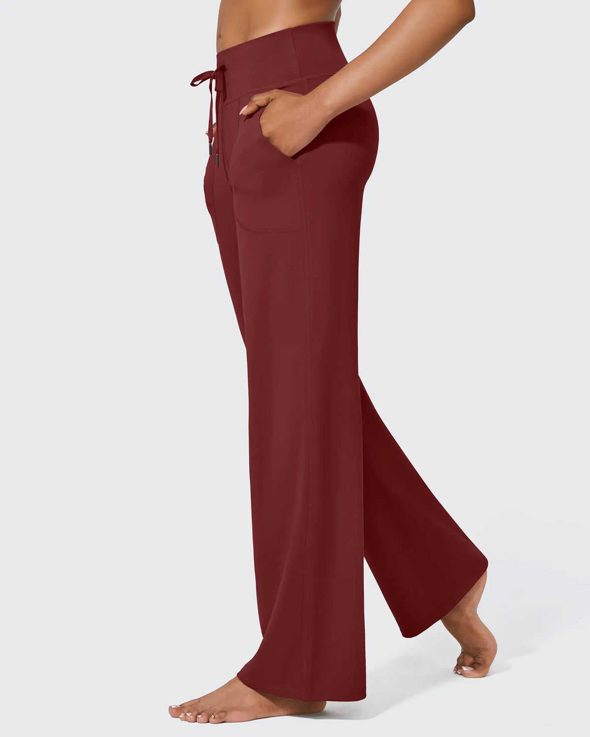 EverGoing Business Casual High-Waist Wide Leg Pants Regular - G4Free