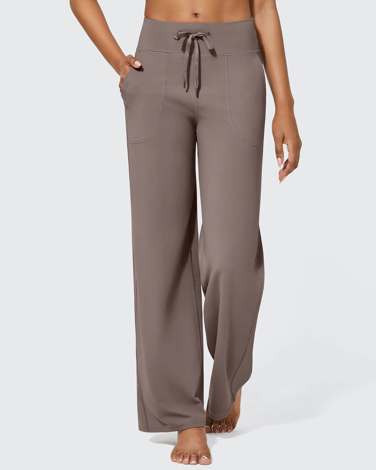 EverGoing Business Casual High-Waist Wide Leg Pants Regular - G4Free