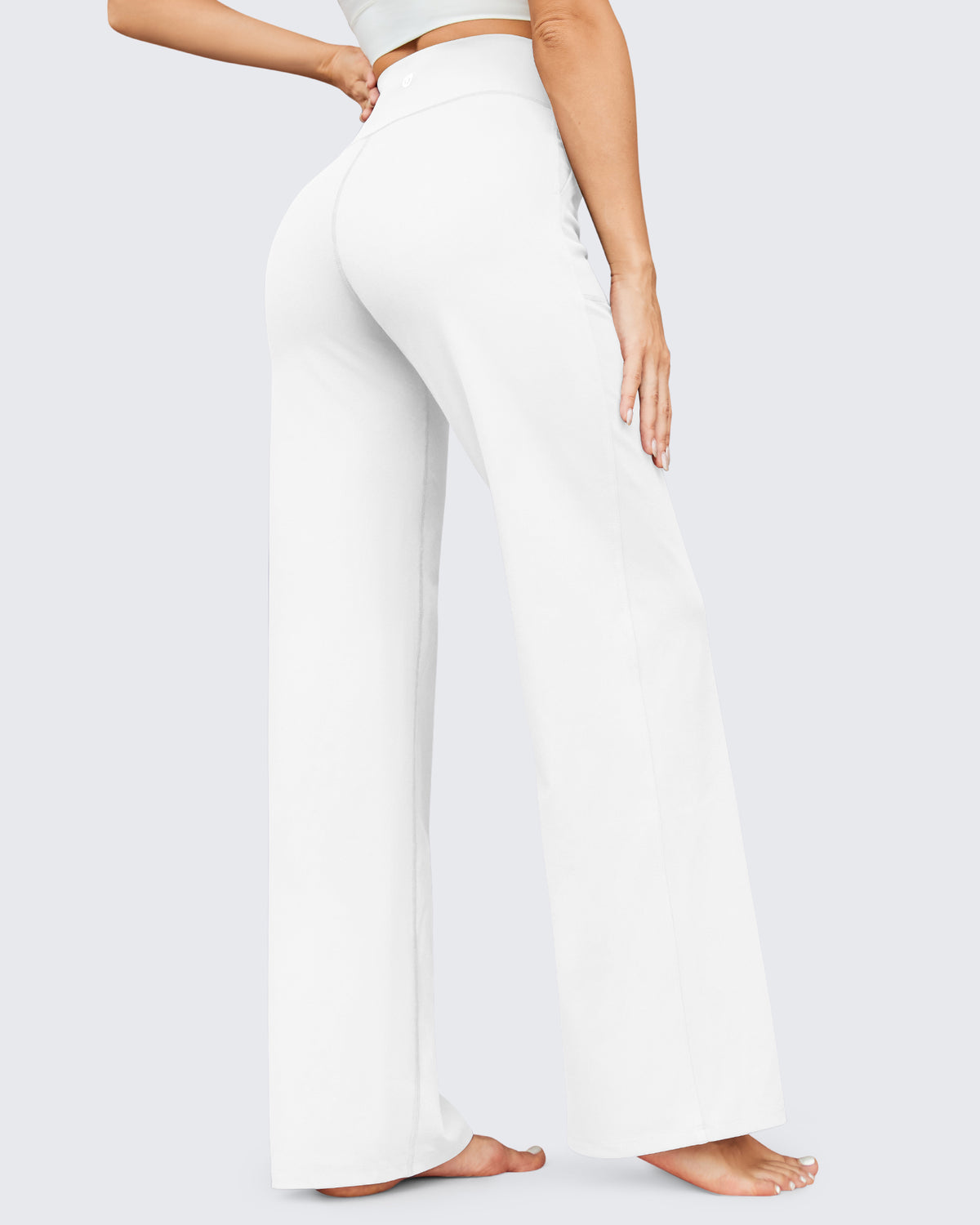 EverGoing Business Casual High-Waist Wide Leg Pants Regular - G4Free