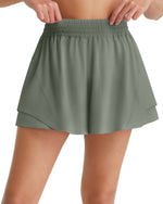 G4Free Chillwhisp 2.5'' High Waist Running Shorts with Liner Pocket