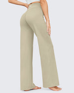 EverGoing Business Casual High-Waist Wide Leg Pants Tall - G4Free