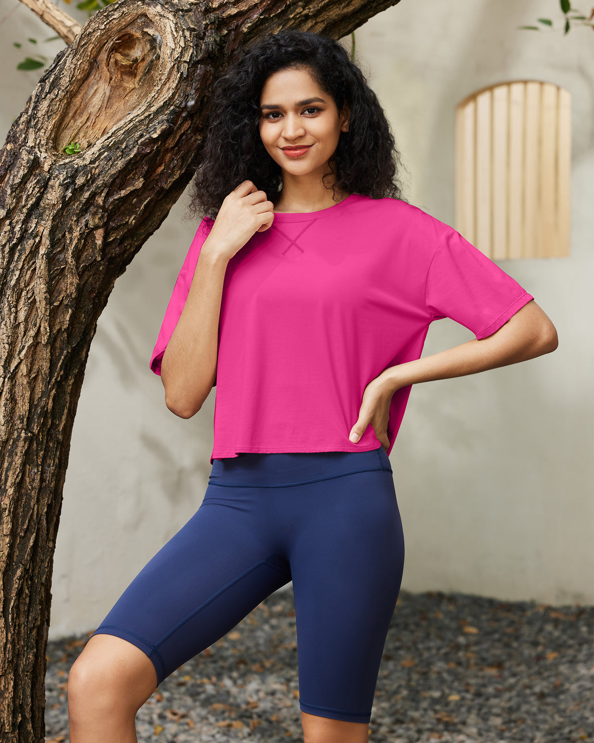 G4Free UPF 50+ Quick Dry Boxy Crop Tee