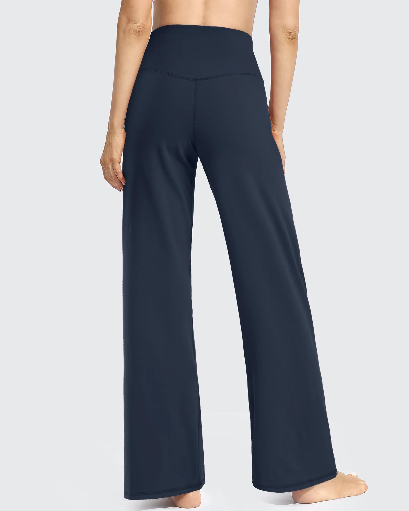 Wide Leg Pants Woman Yoga Pants with Pockets Petite - G4Free