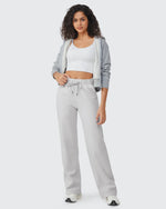 EverGoing Loose Fleece Lined Drawstring Casual Pants - G4Free