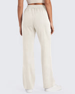 Smoofit Mid-Waist Wide Leg Sweatpants Petite - G4Free