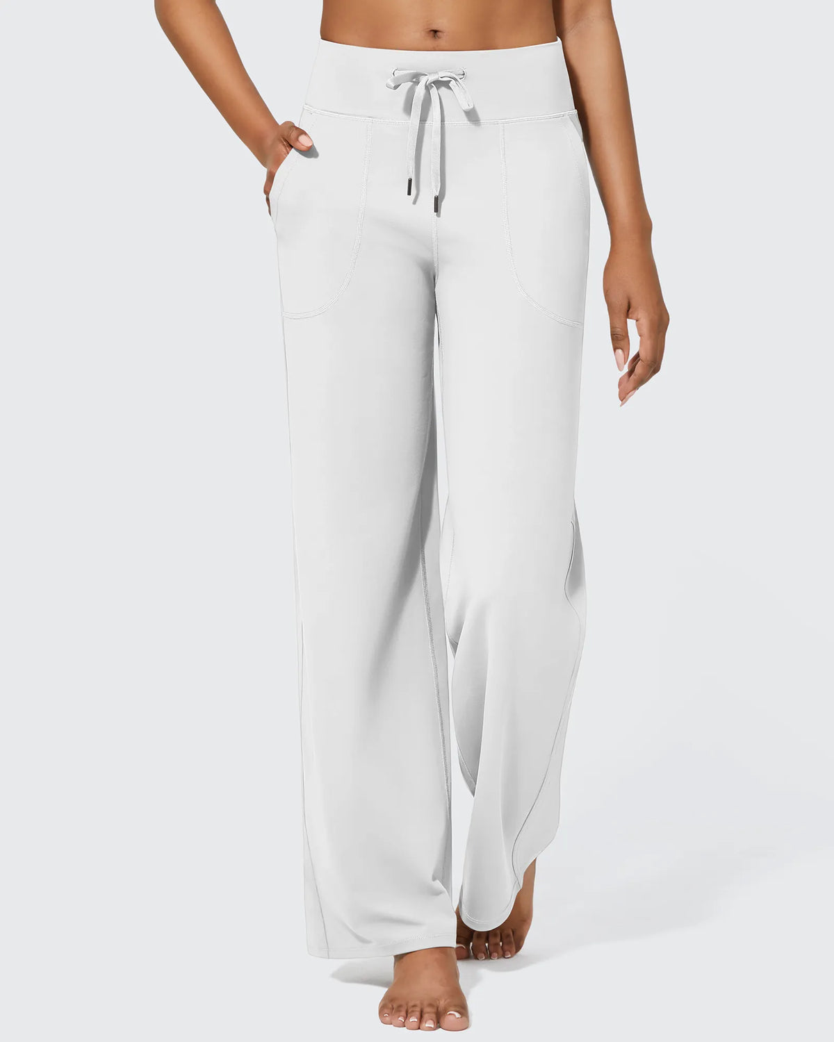 EverGoing Business Casual High-Waist Wide Leg Pants Regular - G4Free