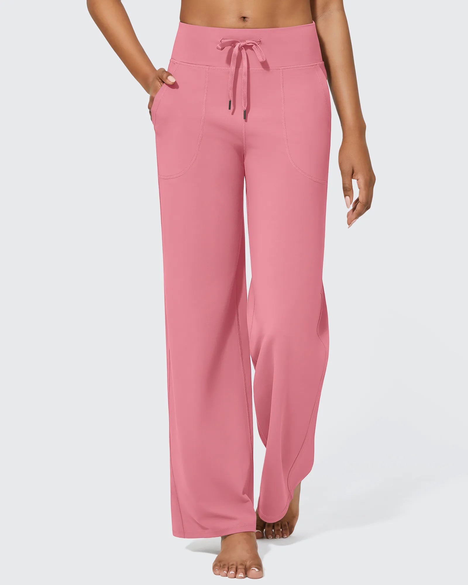 EverGoing Business Casual High-Waist Wide Leg Pants Regular - G4Free