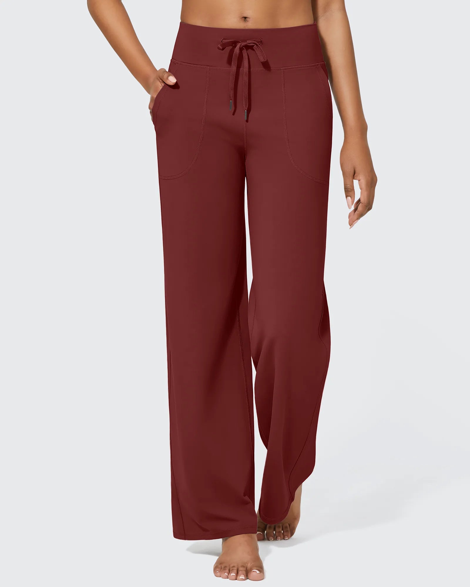 EverGoing Business Casual High-Waist Wide Leg Pants Regular - G4Free