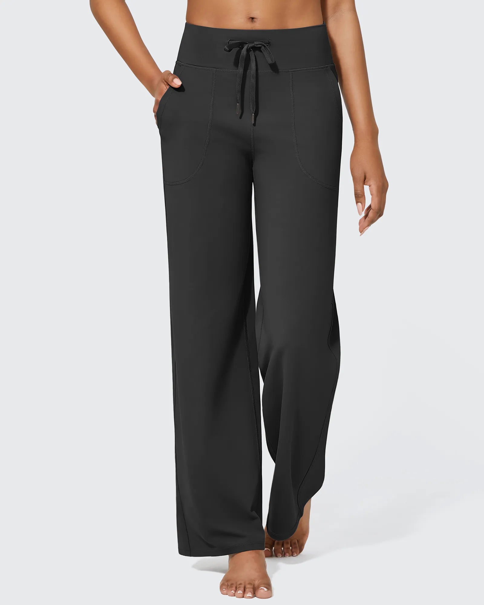 EverGoing Business Casual High-Waist Wide Leg Pants Regular - G4Free