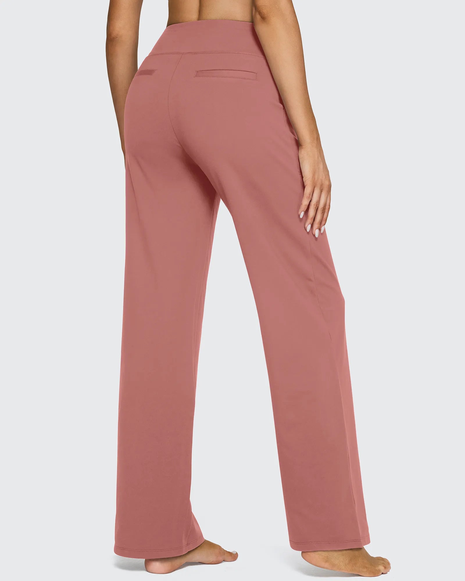 EverGoing Loose High-Waist Business Casual Pants 33'' - G4Free