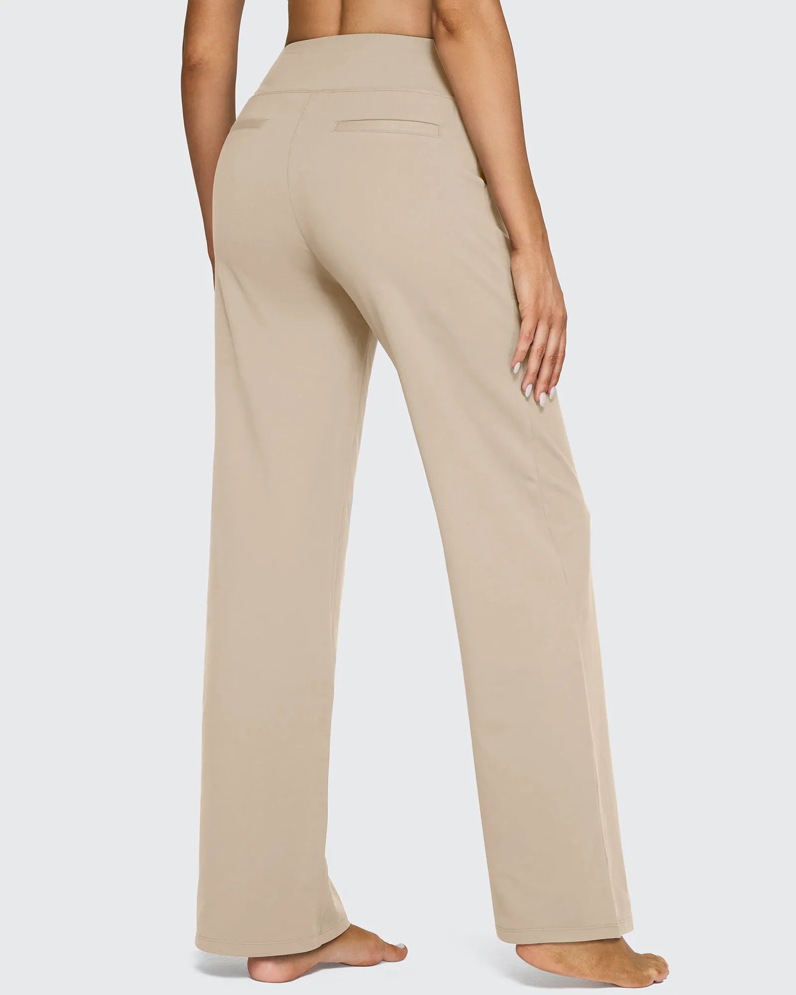 EverGoing Loose High-Waist Business Casual Pants 33'' - G4Free