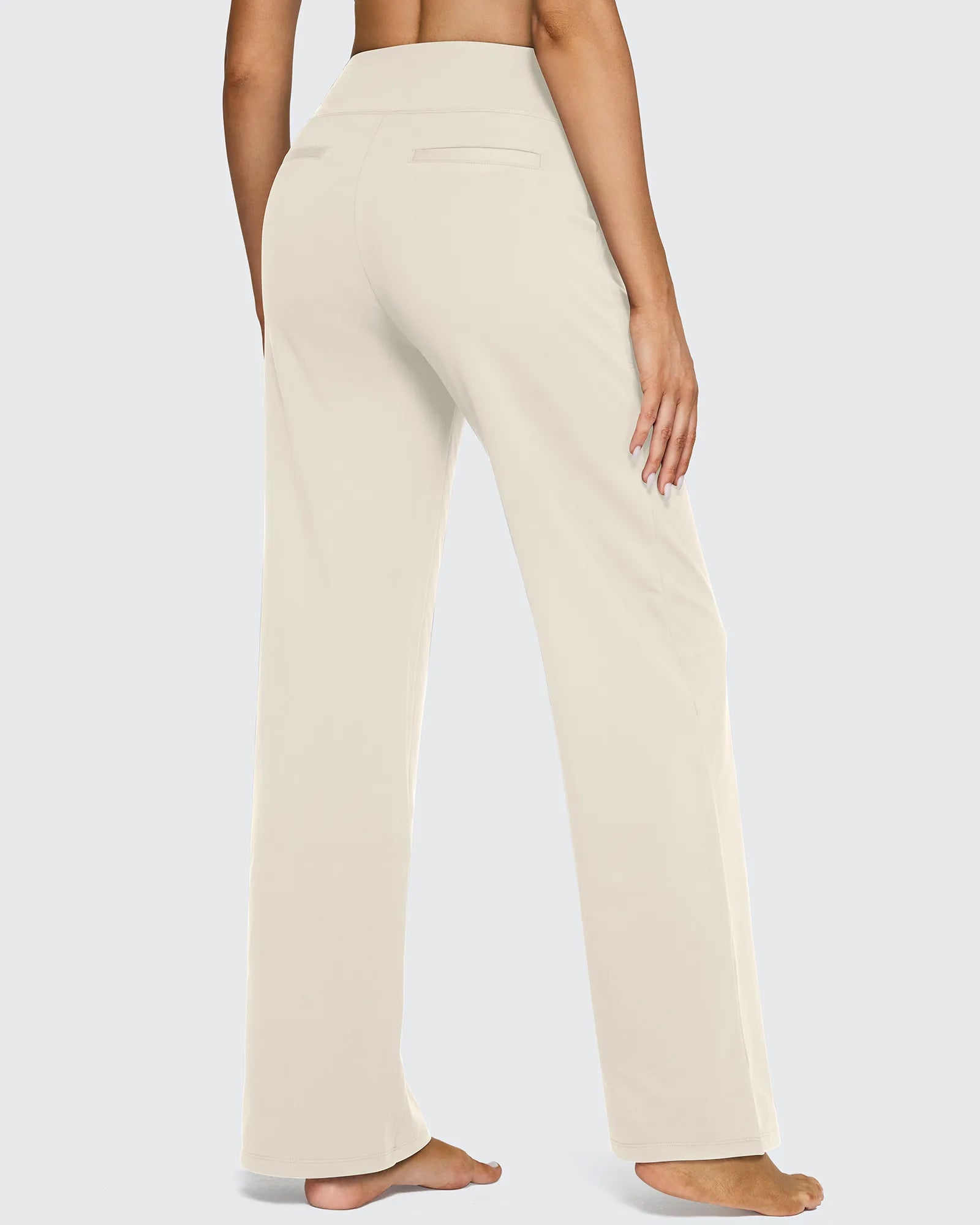 EverGoing Loose High-Waist Business Casual Pants 33'' - G4Free