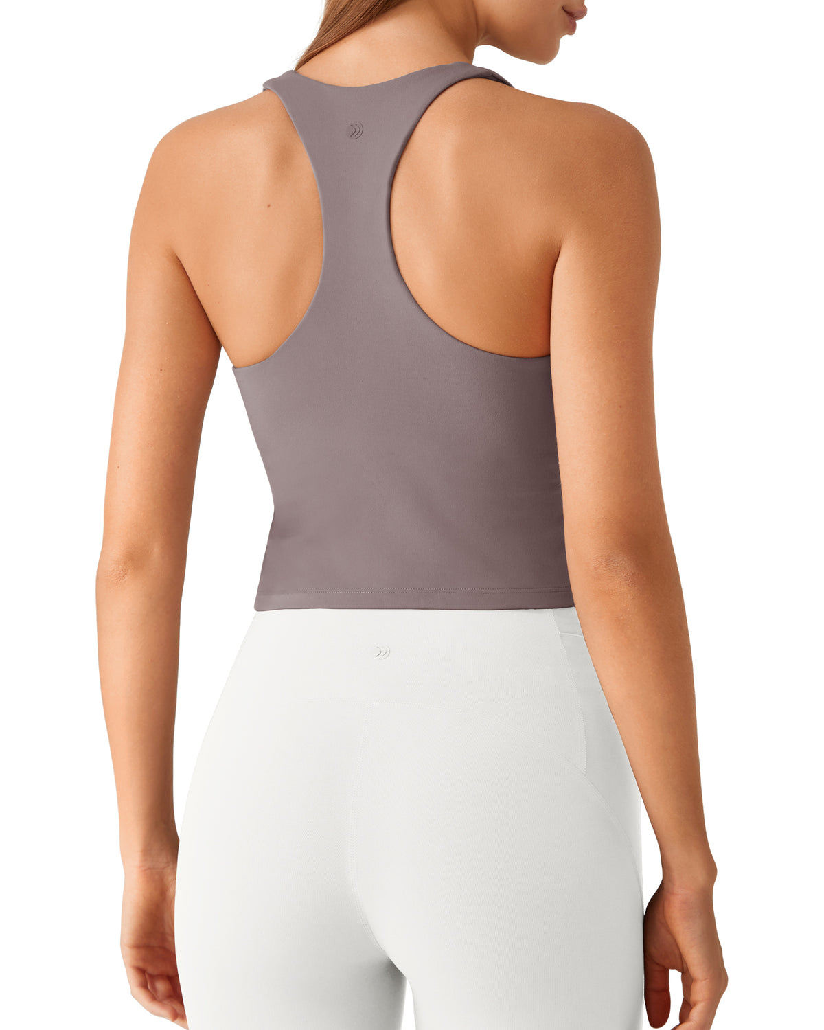 G4Free BareFeel Racerback Tank Top with Removable Padded Bra
